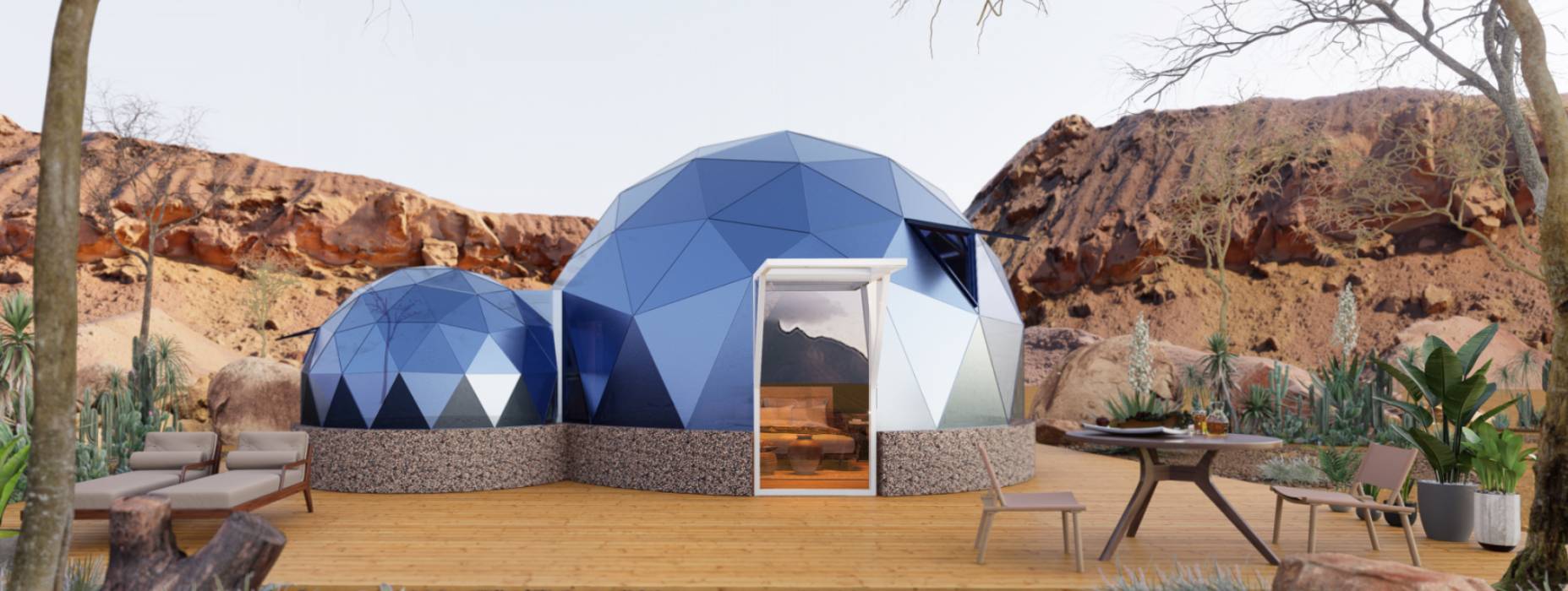 昭觉县球形智能光伏玻璃星空房